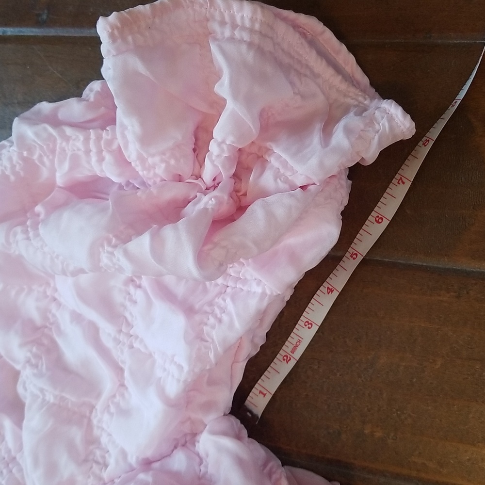 Jj's Fairyland Flourish In Frills Shortsleeve Pink Crop Top - Picture 9 of 12